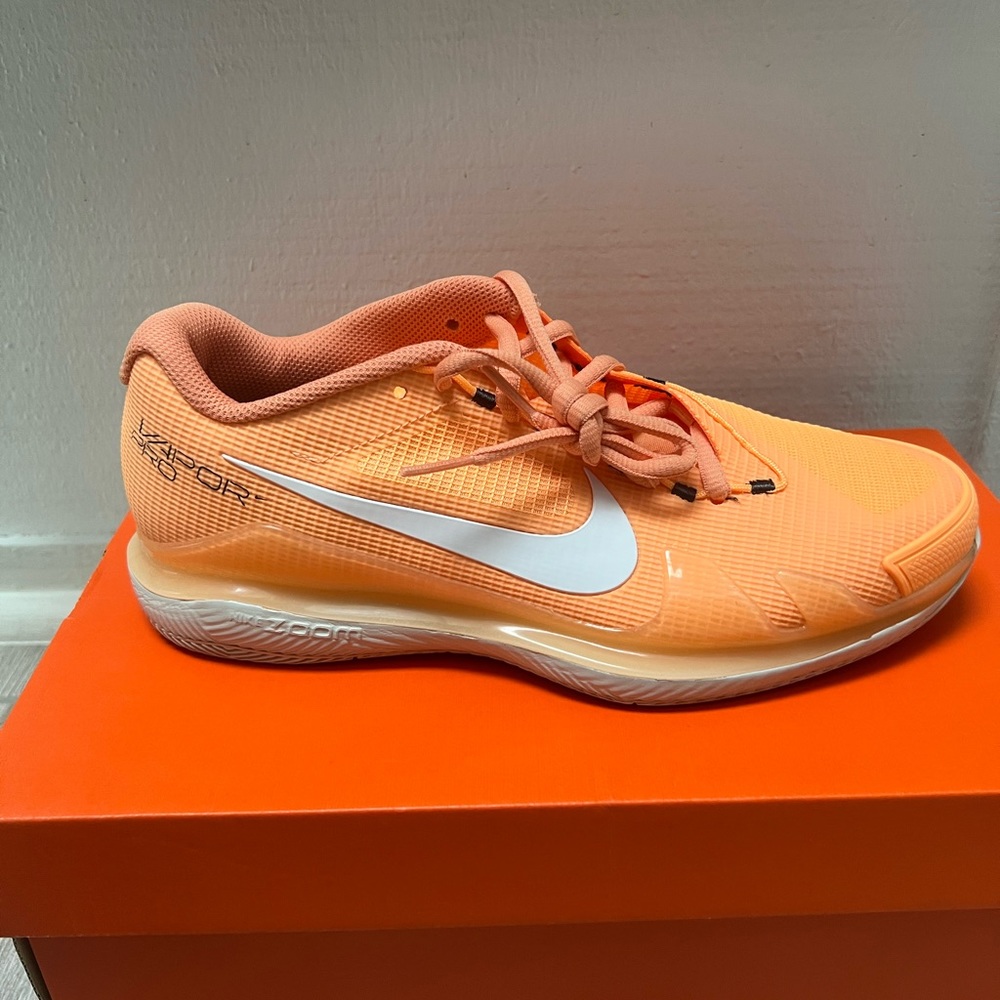 Nike Zoom Vapor Pro HC men's sneaker tennis Peach CZ0220-800